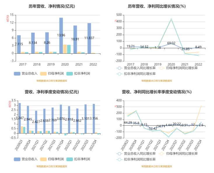 宝莱特2022年年度报告_宝莱特医疗器械营收利润分析_宝莱特发行价