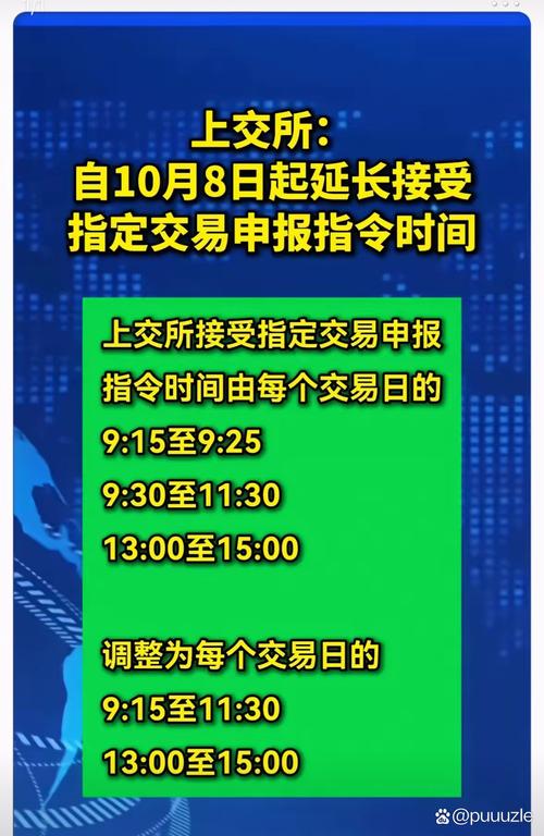 开盘前15分钟交易规则_集合竞价时间延长10分钟_上海证券交易所交易时间调整