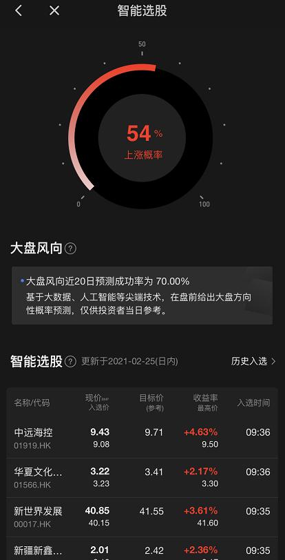 艾德一站通APP智能选股_艾德一站通APP智能诊股_有没有可以预警分时指标的股票软件