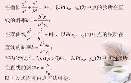 高考数学大题解题技巧_三角函数题数列题_点差法公式在高考中的应用