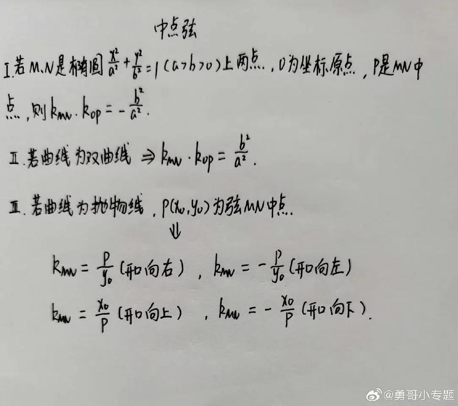 高考点差法公式啥时候用？注意这三点不丢分