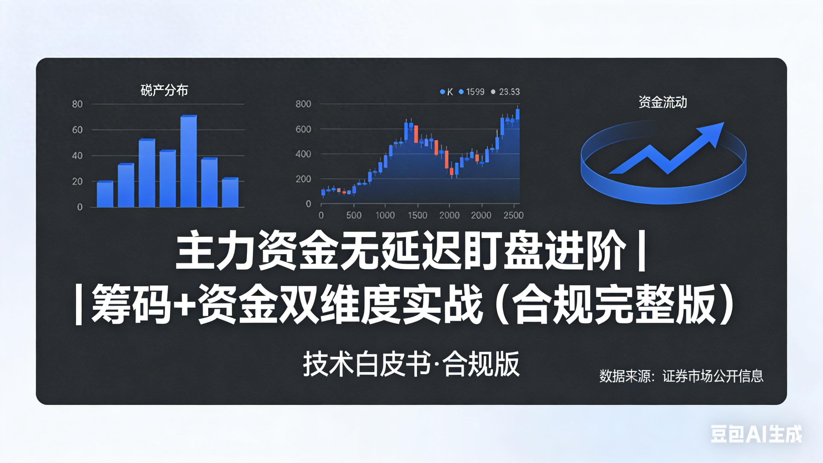通达信筹码峰指标公式：盯主力资金动向，避坑实战技巧
