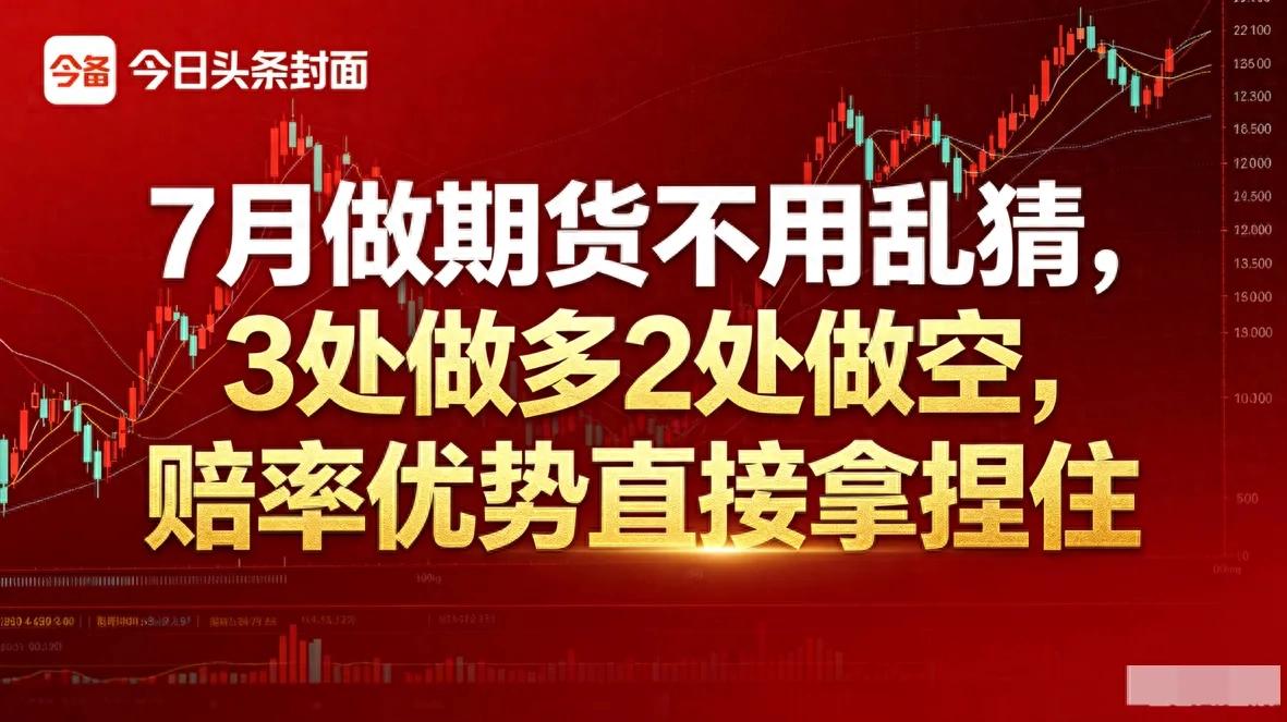 期货止损止盈比例怎么设？7月做多做空点位参考