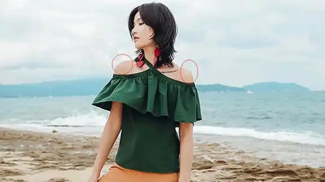 美人肩形态图解_露肩穿搭_美人肩特征